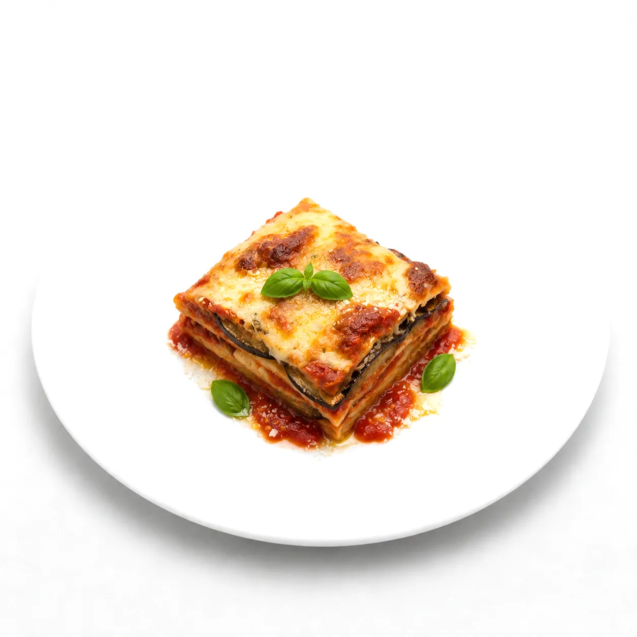 Aubergine-Tomate Lasagne