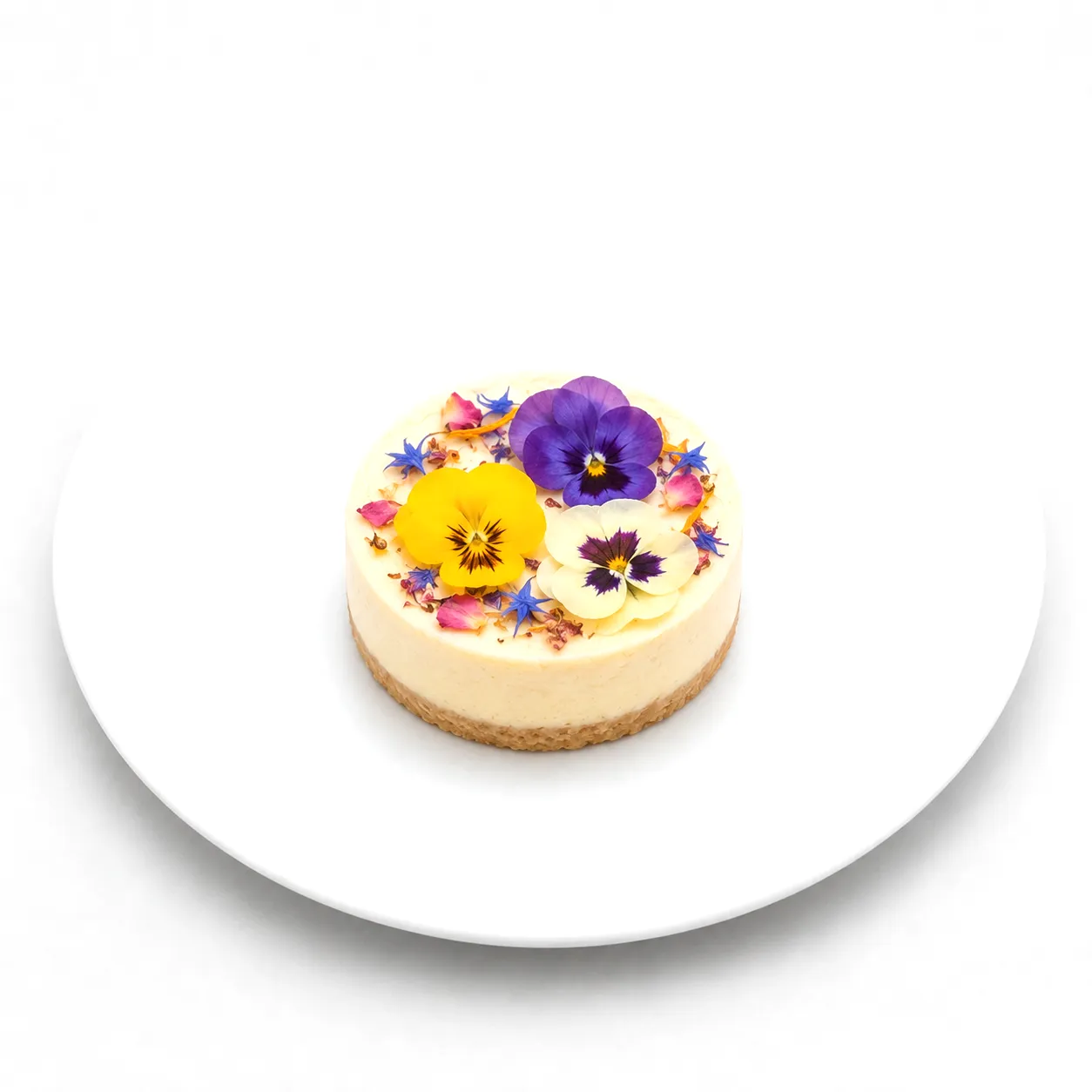 Blütengarten Minicheesecake