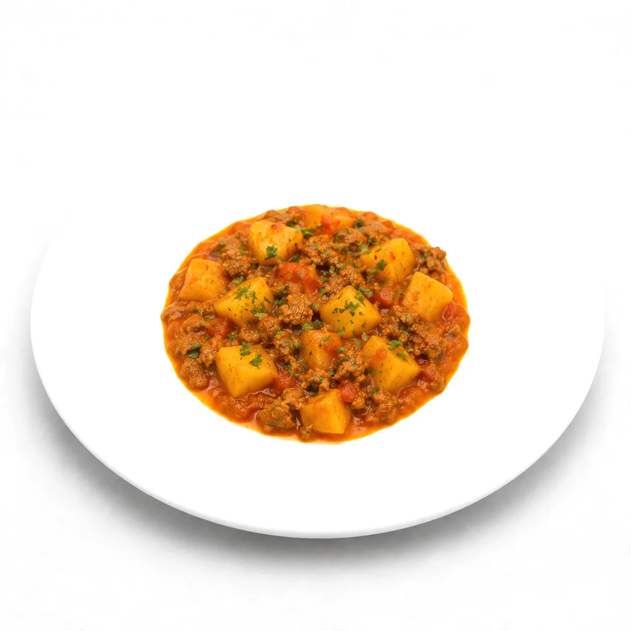 Kartoffelgulasch mit Hack