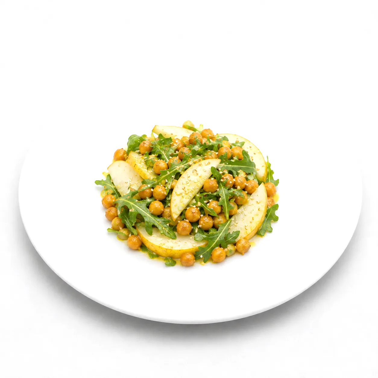Kichererbsen Birnen Salat