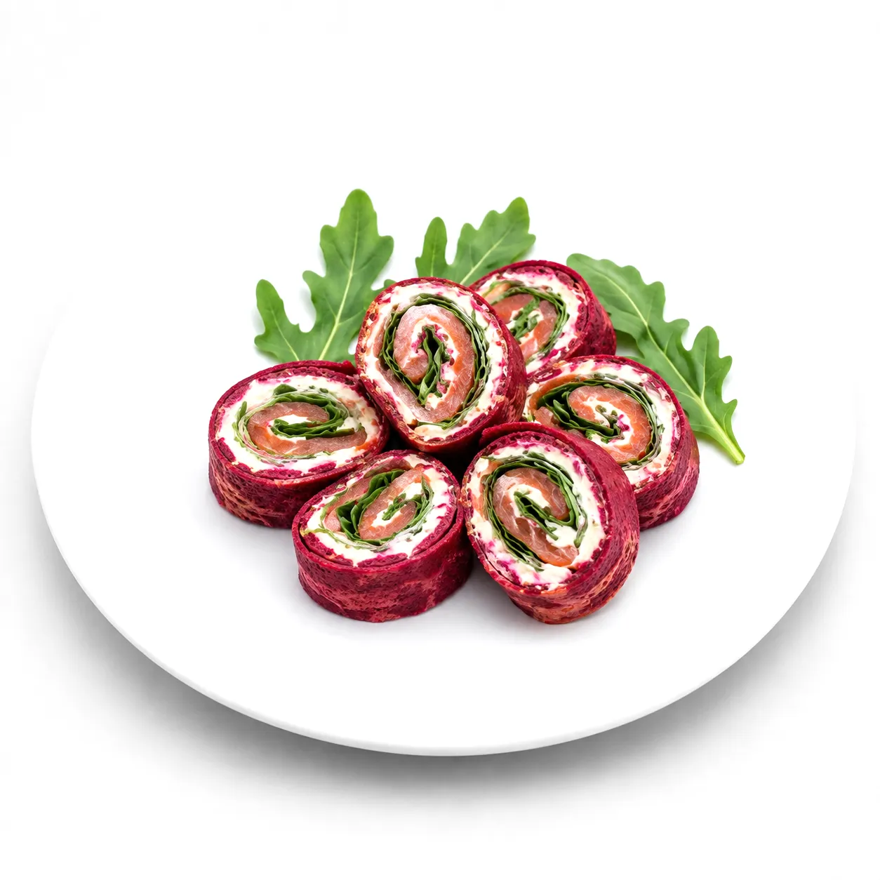 Rote Beete Lachs Makis